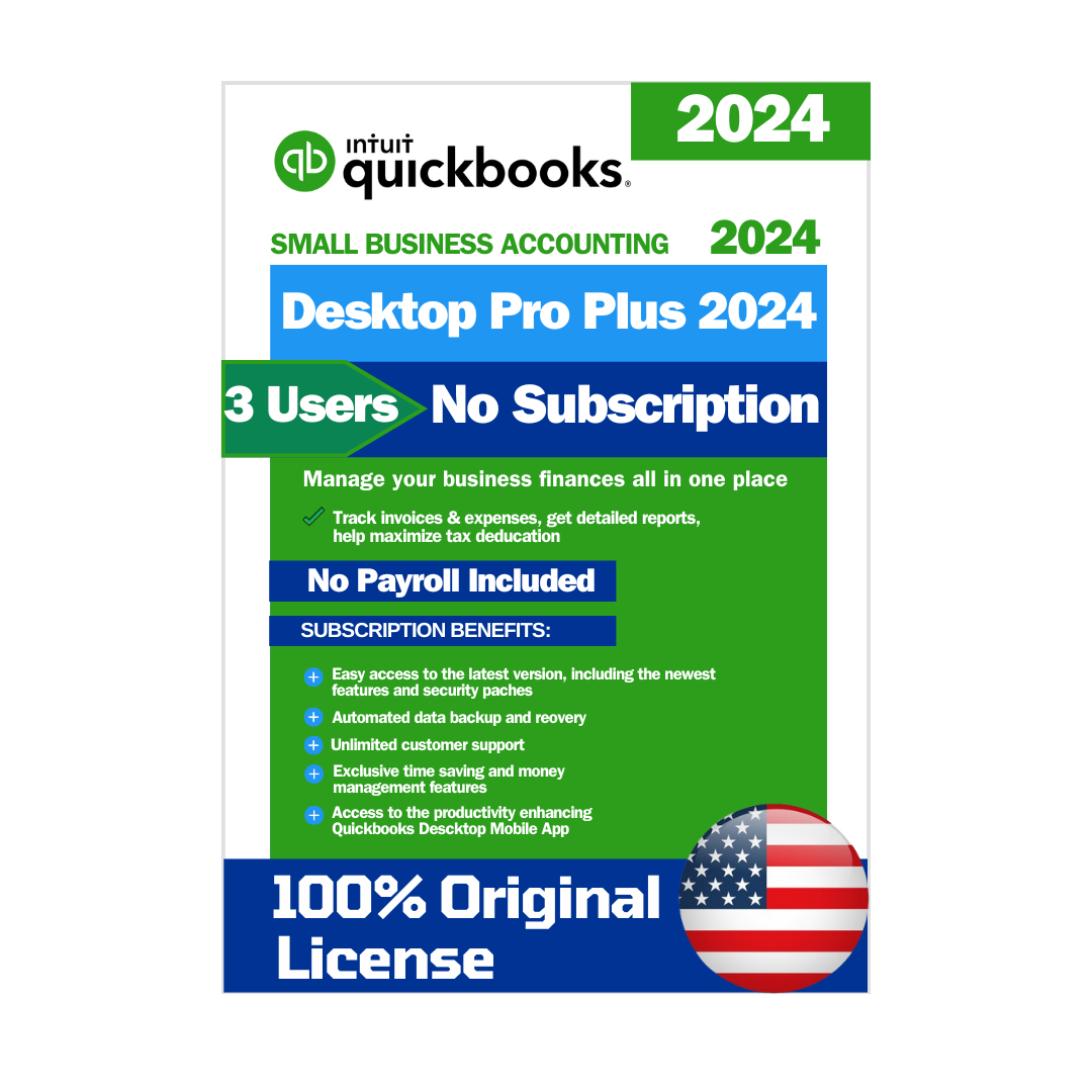QuickBooks Desktop Pro Plus 2024