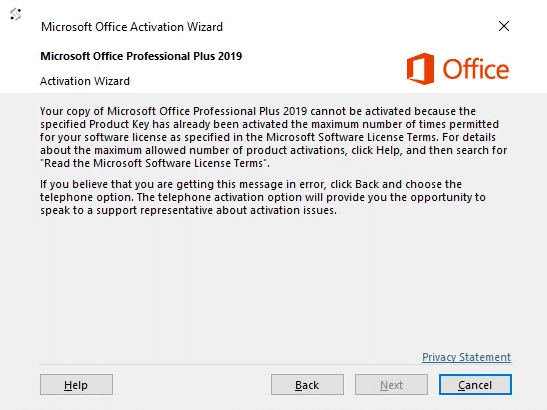 Activate Office
